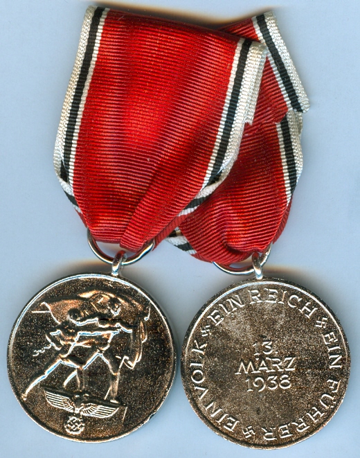 1938 Austrian Commemorative Medal