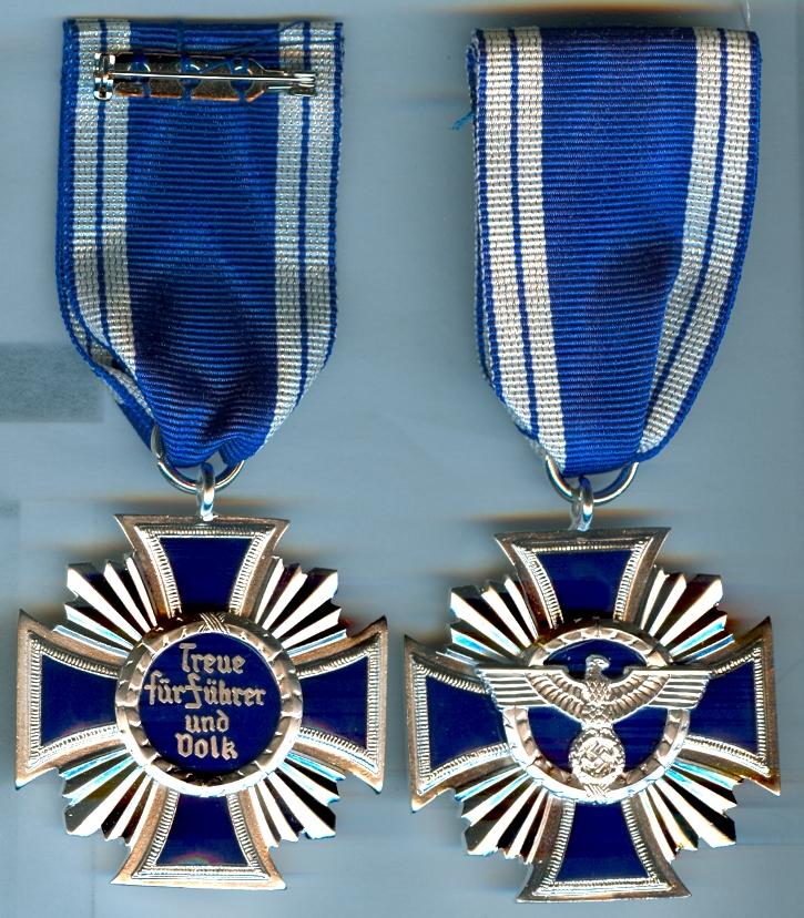 NSDAP Long Service Award - 15 Year, Silver