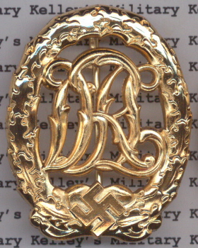 DRL Sports Badge, Gold