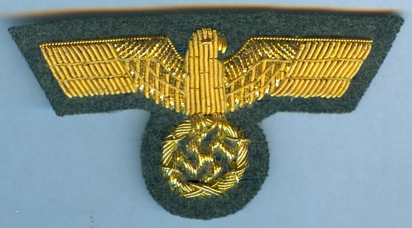 Heer Generals Cap Eagle - Gold Bullion