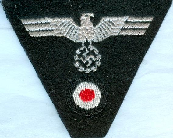 Panzer M-43 EM Trapezoid - Black Wool