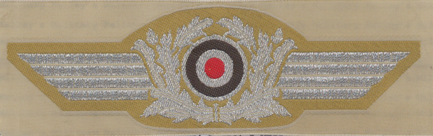 Luftwaffe Afrike Korps Hermann Meyer Insignia, Officer Cap Wreath