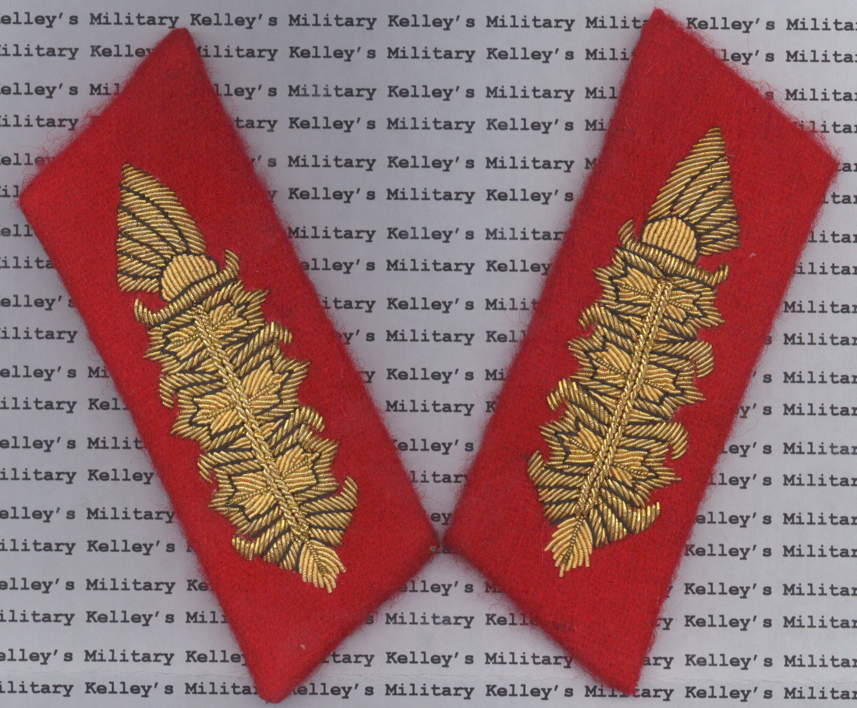 Bullion Collar Tab - Army Field Marshall