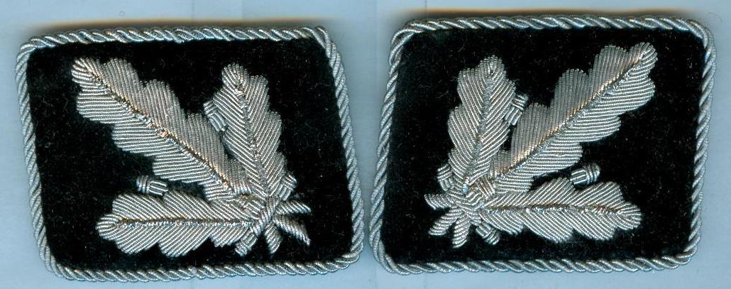 SS Brigadefuhrer Bullion Collar Tabs