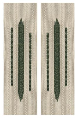 Bevo Army Collar Tabs - Generic (pair)