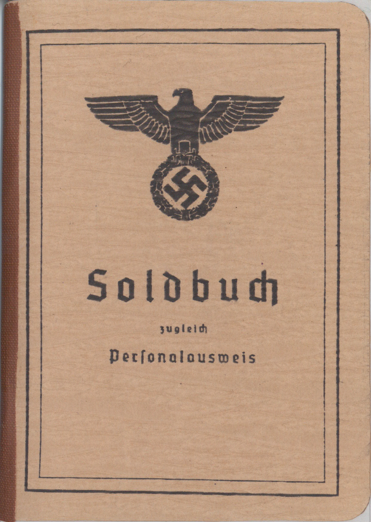 Heer Soldbuch - Early War Version