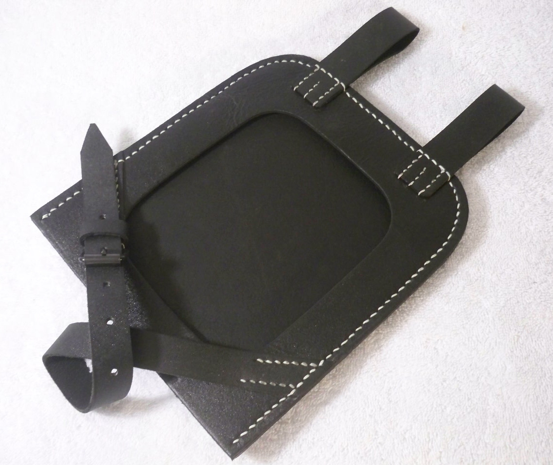 E-Tool Carrier - Black Leather
