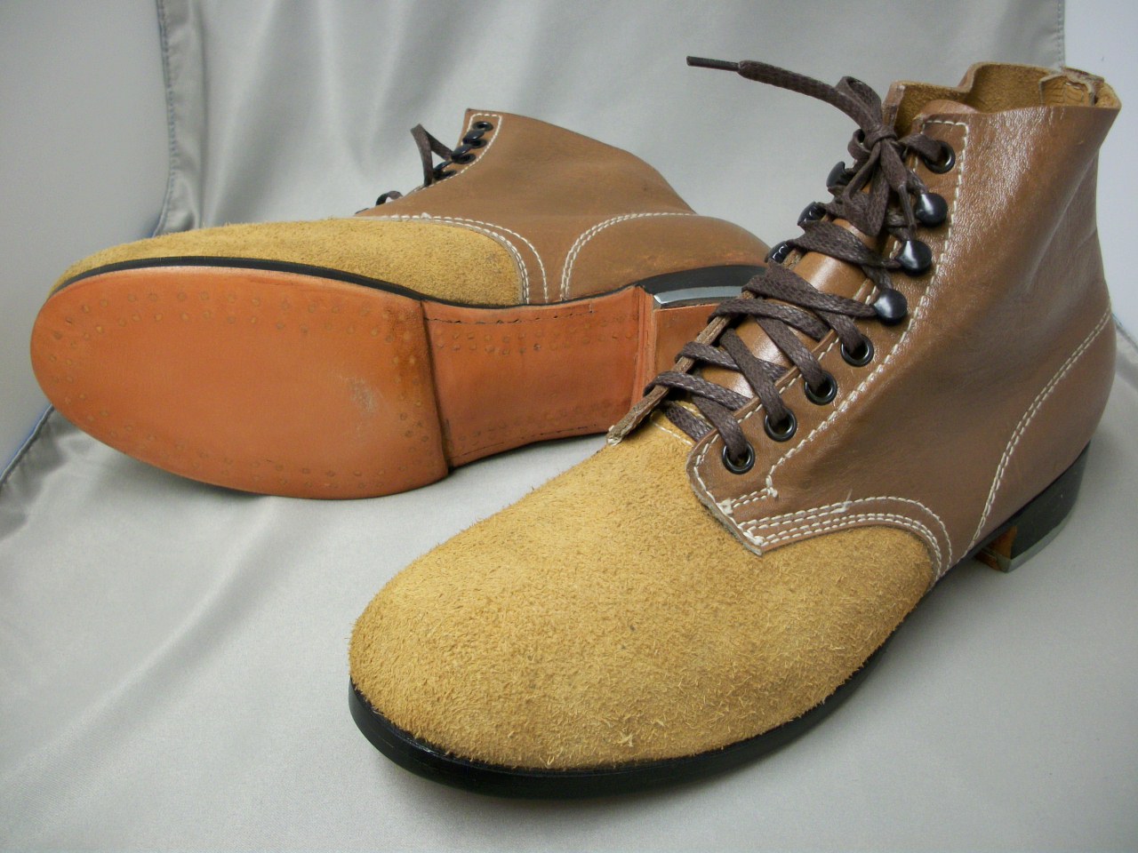 German Low Boots - Brown Leather
