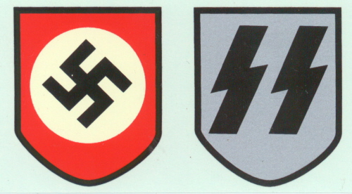 SS Helmet Decal
