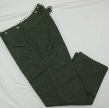M37 Field-Grey Wool Trousers (Keilhosen)