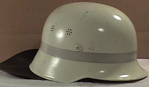 Post War German Fire Helmet
