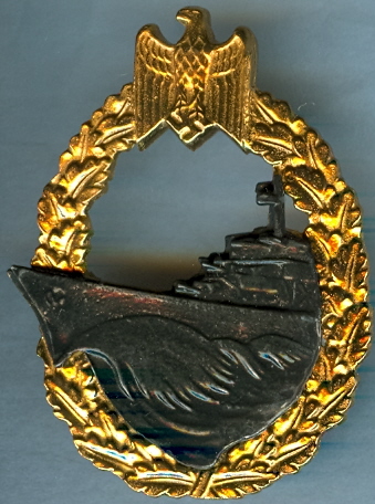 Kriegsmarine Destroyer Badge