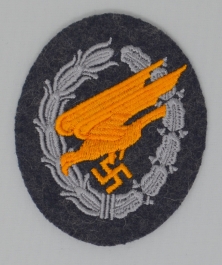 Luftwaffe Paratrooper Badge Cloth Variant