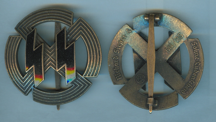 SS Proficiency Sport Badge, Bronze Finish