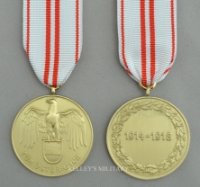 Austrian War Commemorative Medal 1914-1918