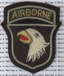 101st Airborne Division (bullion)