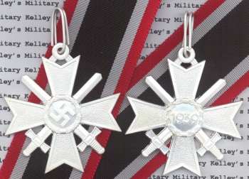 War Merit Knights Cross with Swords, Silver