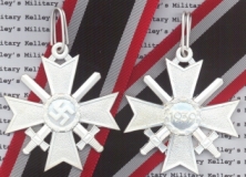 Knights Cross of the War Merit with Swords, Silver