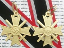 Knights Cross of the War Merit with Swords, Gold