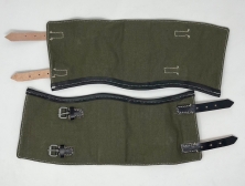 Early War Canvas Gaiters, Black (Fredericci)