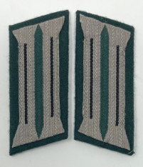 Bevo Pioneer Collar Tabs (Folded & Mounted)