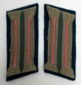 Bevo Panzer Collar Tabs (Folded & Mounted)