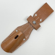 K98 Bayonet Frog Mounted, Brown