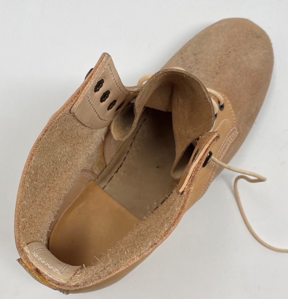 WW2 ドイツ軍 M37 ブーツ Schnürschuhe Fredericci WW2 German M37 Low Boots by Fredericci - Leather Army