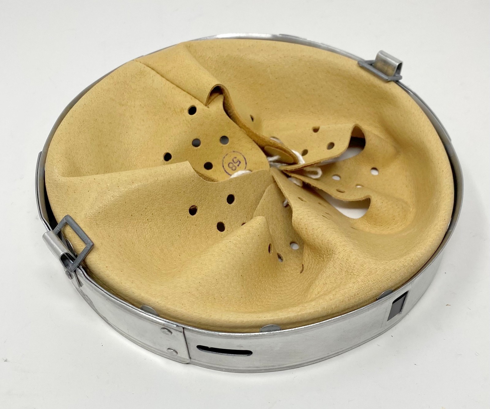 WW2 German M35 Helmet Liner Aluminum Kelleys Military