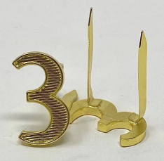 Shoulder Board Cypher "3" Gold (Set)