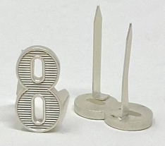 Shoulder Board Cypher "8" Silver (Set)