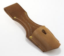WWI German Bayonet Frog, Brown