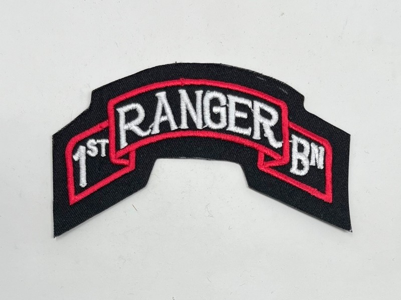 1st Ranger Battalion Scroll: Kelleys Military