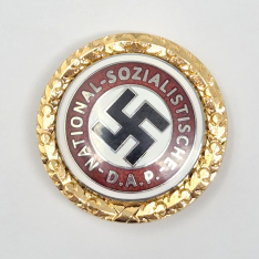 Golden NSDAP Party Badge