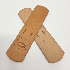 Leather Belt Buckle Tab