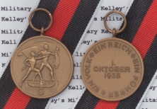 1938 Sudetendland Commemorative Medal