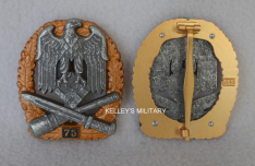 Army General Assault Badge 75 Engagements