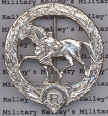 Care of Horses Badge, Silver
