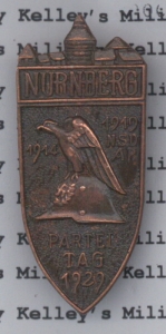 1929 Nurnberg Badge