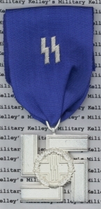 SS 12 Year Service Medal, Silver