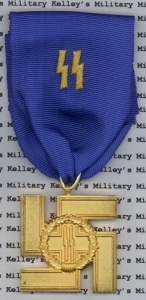 SS 25 Year Service Medal, Gold