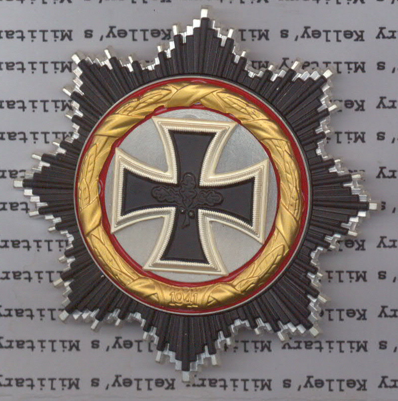 1957 German Cross in Gold Kelleys Military
