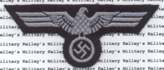Panzer EM Breast Eagle, Embroidered