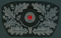 Panzer Officers Cap Wreath & Cockade - Bevo
