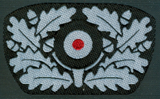 Panzer EM Cap Wreath & Cockade - Bevo