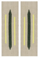 Bevo Army Collar Tabs - Signals(pair)
