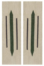 Bevo Army Collar Tabs - Pioneer Engineer (pair)