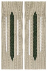 Bevo Army Collar Tabs - Infantry (pair)