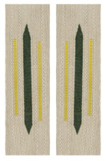 Bevo Army Collar Tabs - Cavalry (pair)