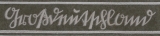 Grossdeutschland EM Sutterlin Fieldgrey Cufftitle